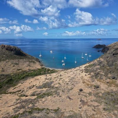 L ile fourche entre st barth et st martin 