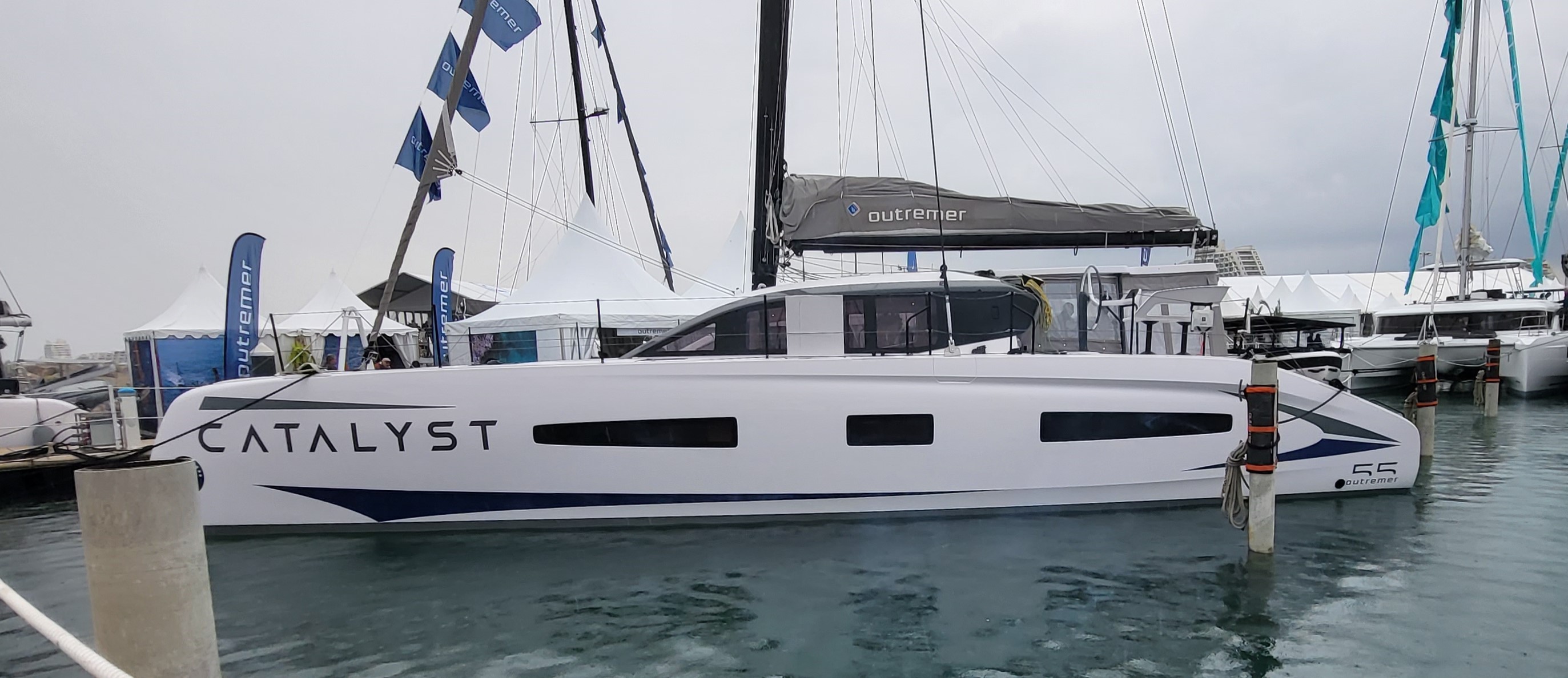 Outremer 55 international multihull boatshow