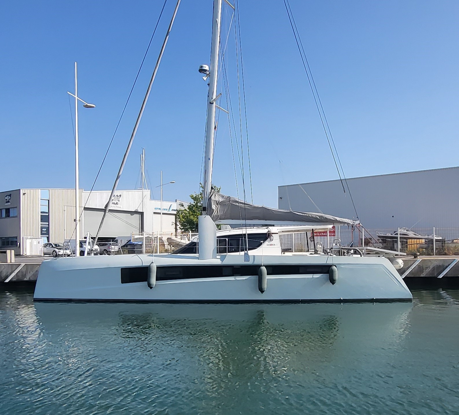 slyder 49 catamaran