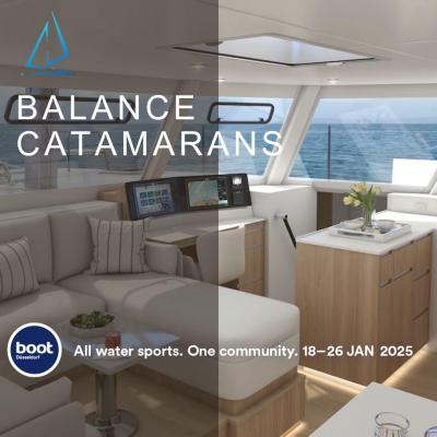 Boot dusseldorf balance catamarans