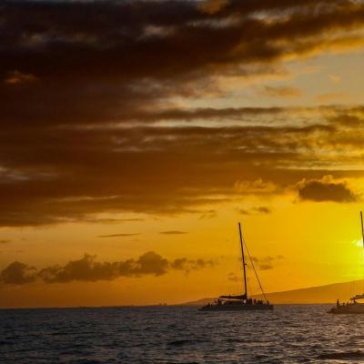 Catamaran sunset cruise waikiki honolulu hi usa
