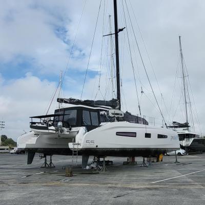 Outremer 55 out of water